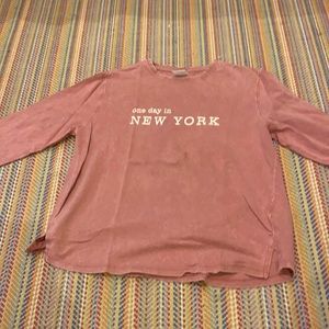 long sleeeve shirt zara one day in new york